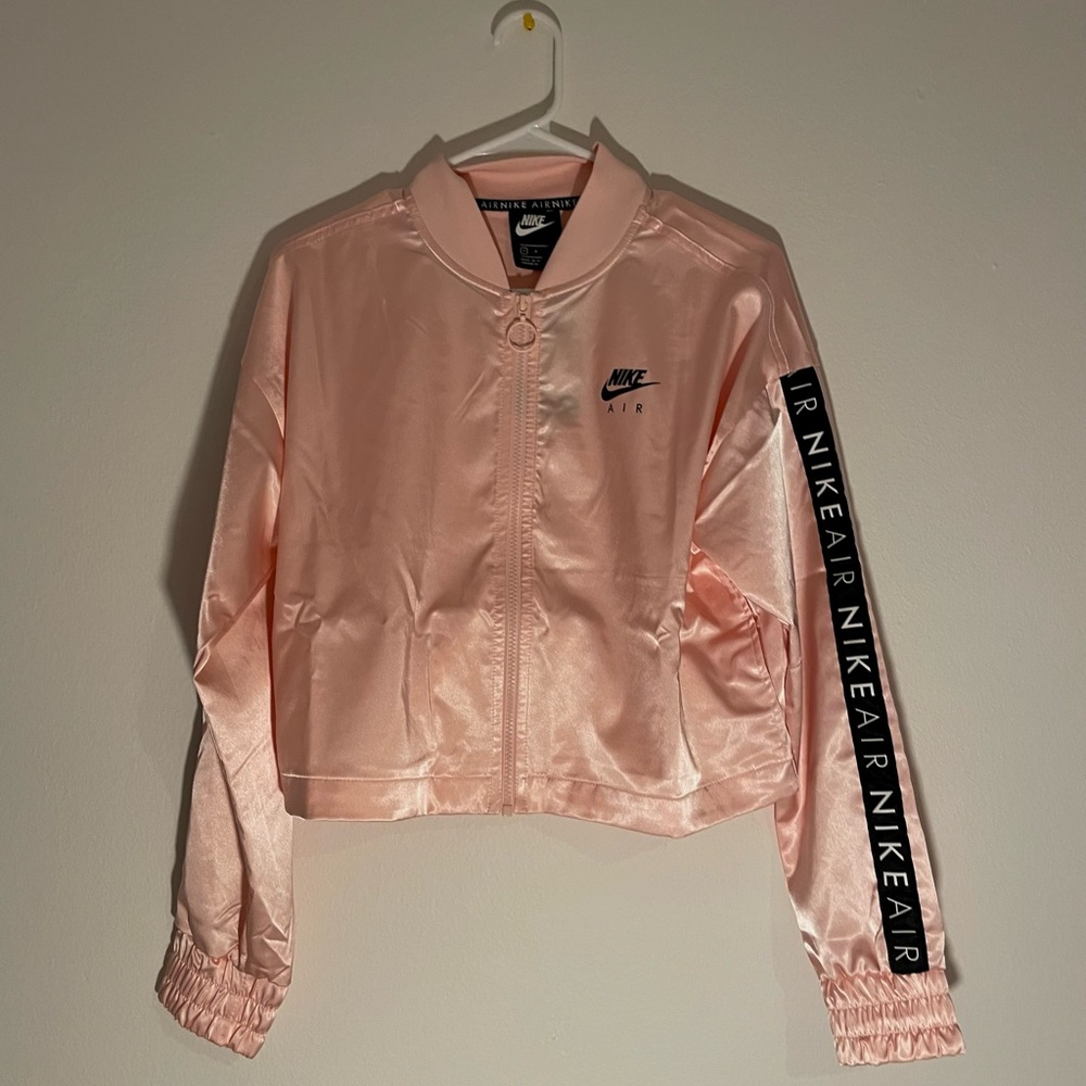 Pink Nike Air windbreaker
